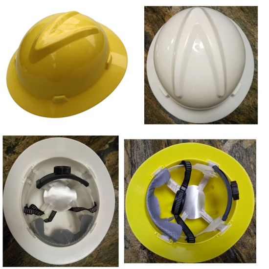 Casco protettivo di sicurezza in ABS e plastica per la protezione della testa